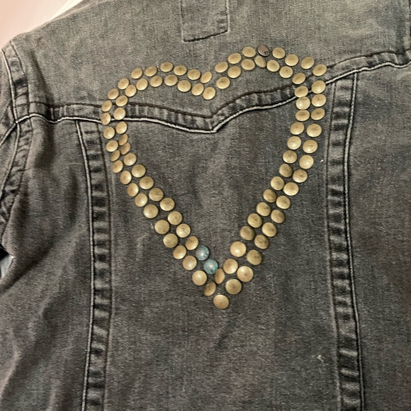 Free People 1970 Jean Jacket Size Small - Picture 5 of 5